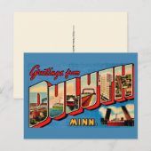 Duluth MI Grußpostkarte Postkarte (Vorne/Hinten)