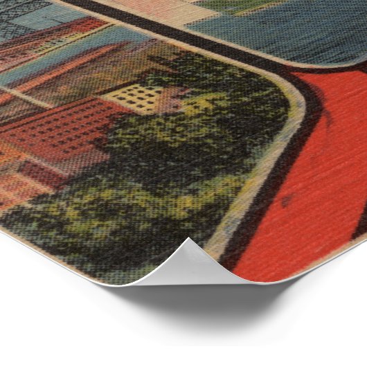 Duluth, Minnesota - Große Buchstabenszenen Poster (Ecke)