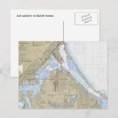 Duluth Minnesota Hafen Seekarten Postkarte (Vorne/Hinten)