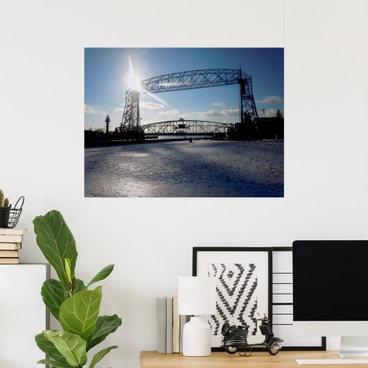 Duluth Minnesota Lift Brift Poster (Heimbüro)