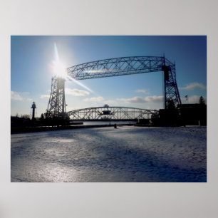 Duluth Minnesota Lift Brift Poster