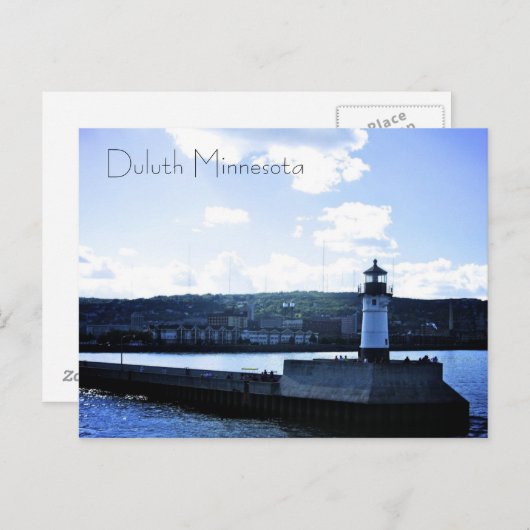 Duluth Minnesota Postkarte (Vorne/Hinten)