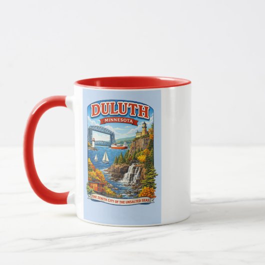 Duluth, Minnesota Souvenir Coffee Mug North Shore Tasse (Links)