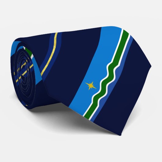 Duluth (Minnesota) Stadtflagge Neck Tie Krawatte (Gerollt)