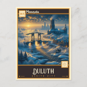 Duluth, Minnesota Vintage Postkarte