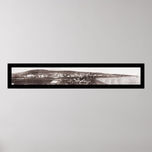 Duluth, MN Foto 1870 Poster (Vorne)