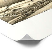 Duluth, MN Panorama Karte - 1883 Poster (Ecke)