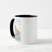 Duluth, MN, Split Rock Lighthouse Souvenir Tasse (Vorderseite Links)