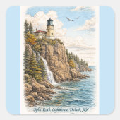 Duluth, MN, Split Rock Lighthouse Stickers (Vorderseite)