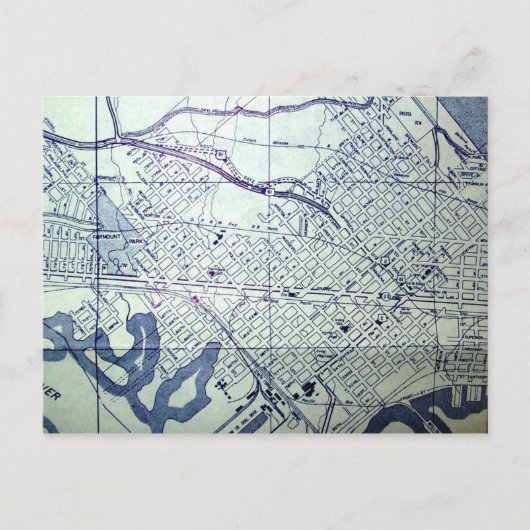 Duluth, MN Vintage Karte (Vorderseite)