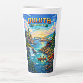 Duluth North Shore Minnesota Souvenir Latte Mug Milchtasse
