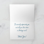 "Duluth Seagulls" Thank You Card Karte (Innenseite)