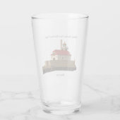 Duluth South Pierhead Light Glas (Rückseite)