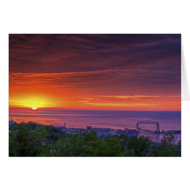 Duluth Sunrise (Vorderseite (Horizontal))