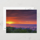 Duluth Sunrise Postkarte (Vorne/Hinten)