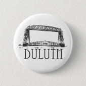 Duluthluftaufzug-Brücke Button (Vorderseite)