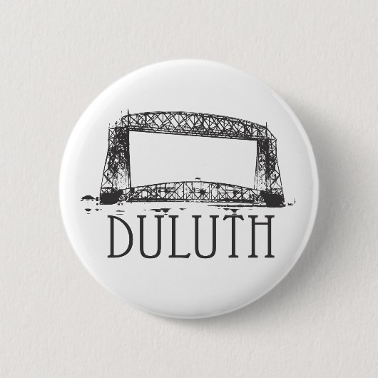 Duluthluftaufzug-Brücke Button (Vorderseite)