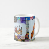 DULZMER-BLUEGRASS BAND-QUILTED KAFFEETASSE (VorderseiteRechts)
