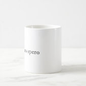 dum spiro spero kaffeetasse (Mittel)