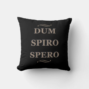 Dum spiro spero kissen