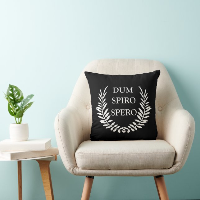 Dum spiro spero kissen (Stuhl )