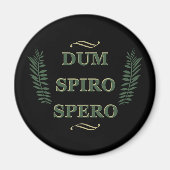 Dum spiro spero magnet (Vorne)