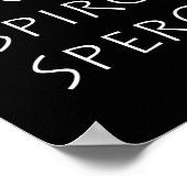 Dum spiro spero poster (Ecke)