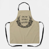 Dum spiro spero schürze (Vorderseite)