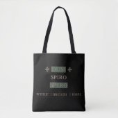 Dum spiro spero tasche (Vorderseite)