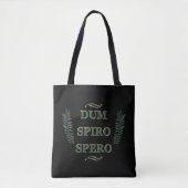 Dum spiro spero tasche (Vorderseite)