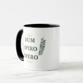 Dum spiro spero tasse (Vorderseite Links)