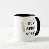 Dum spiro spero tasse (VorderseiteRechts)