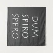 Dum spiro spero wandteppich (Vorderseite (Horizontal))
