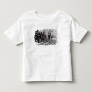 Dumas, Hugo und Balzac, die ihre Aufnahme suchen Kleinkind T-shirt