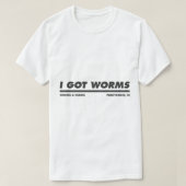 Dumb And Dumber I Got Worms T-Shirt (Design vorne)