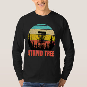 Dumb-Baum Retro Disc Golf Frisbee Spielen Disc Gol T-Shirt