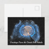 Dumb Bell Nebula Postcard Postkarte (Vorne/Hinten)
