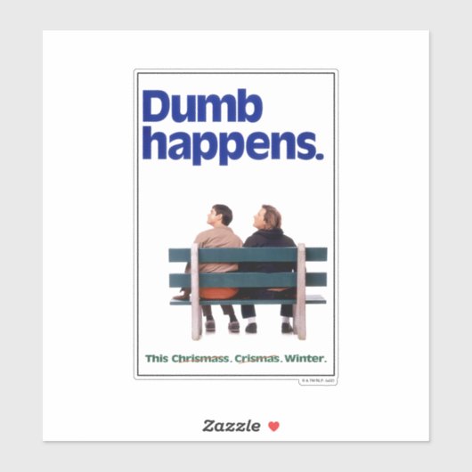 Dumb | Dumb Happens Aufkleber (Blatt)