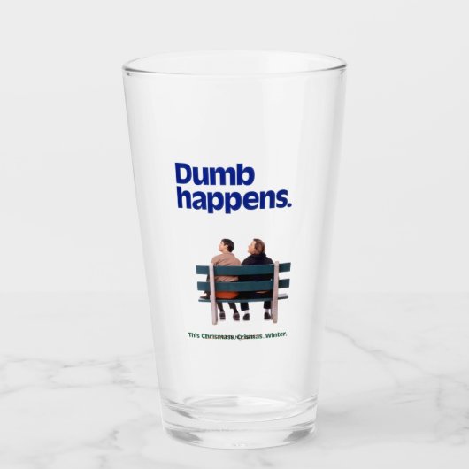 Dumb | Dumb Happens Glas (Vorderseite)