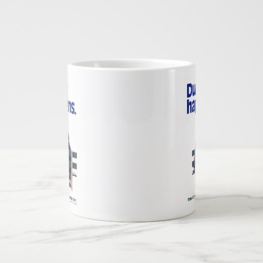 Dumb | Dumb Happens Jumbo-Tasse (Vorderseite)