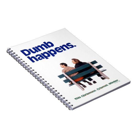 Dumb | Dumb Happens Notizblock (Rechte Seite)