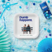 Dumb | Dumb Happens Pappteller (Party)