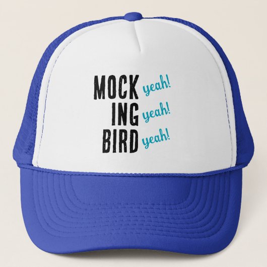 Dumb & Dumber Mocking Bird Trucker Hat Truckerkappe (Vorderseite)