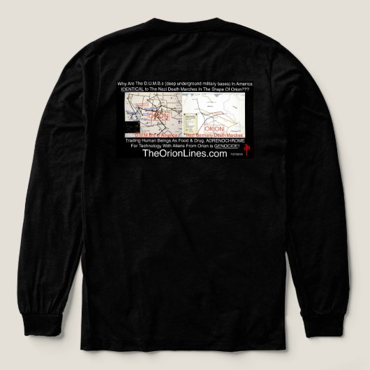 Dumb Frau lang Ärmel Shirt 1 (Design Rückseite)