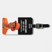 Dumb | Lloyd Christmas Gepäckanhänger (Vorderseite horizontal)