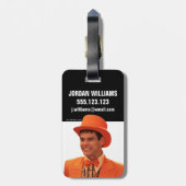 Dumb | Lloyd Christmas Gepäckanhänger (Rückseite vertikal)