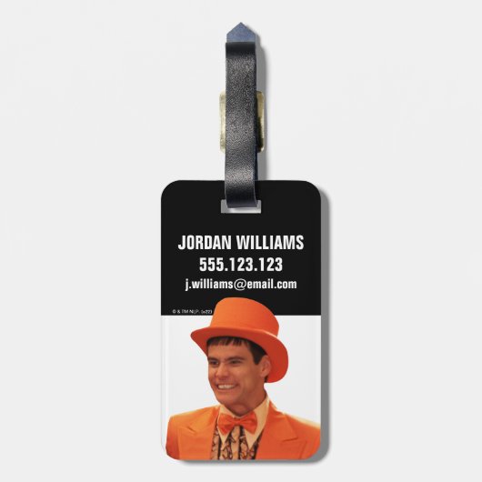 Dumb | Lloyd Christmas Gepäckanhänger (Rückseite vertikal)