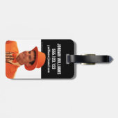 Dumb | Lloyd Christmas Gepäckanhänger (Rückseite horizontal)