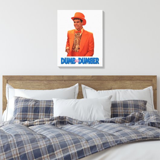 Dumb | Lloyd Christmas Leinwanddruck (Insitu (Schlafzimmer))