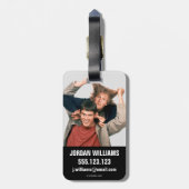 Dumb | Lloyd und Harry Gepäckanhänger (Rückseite vertikal)